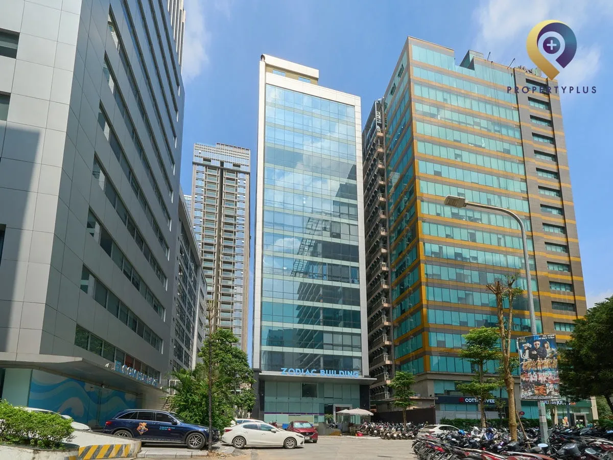 Toàn cảnh tòa nhà Zodiac Building tại quận Cầu Giấy